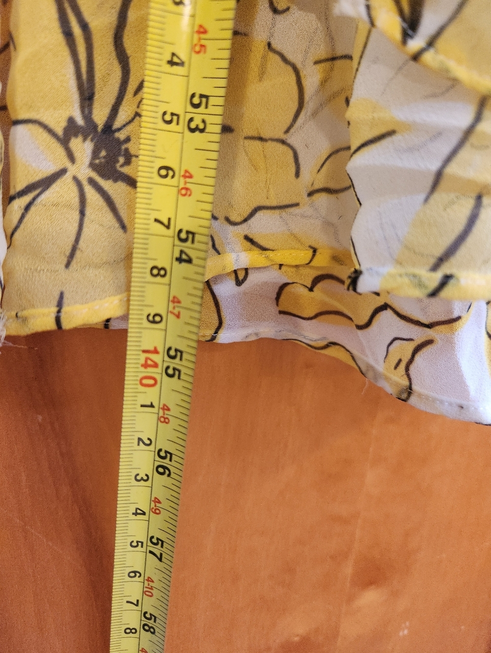 Badgley Mischka Women's Yellow Mixed Print Dress, Size 6, $795 - Picture 11 of 14